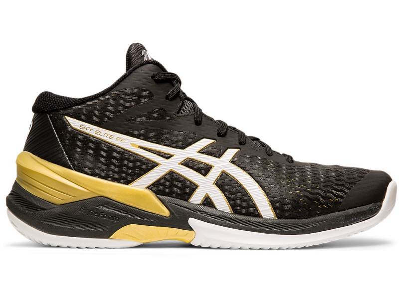 Sapatos De Voleibol Asics SKY ELITE FF MT Homem Pretas, 5664A432.546